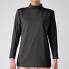 BREEZE/TEX レディースハイネック8分袖インナー