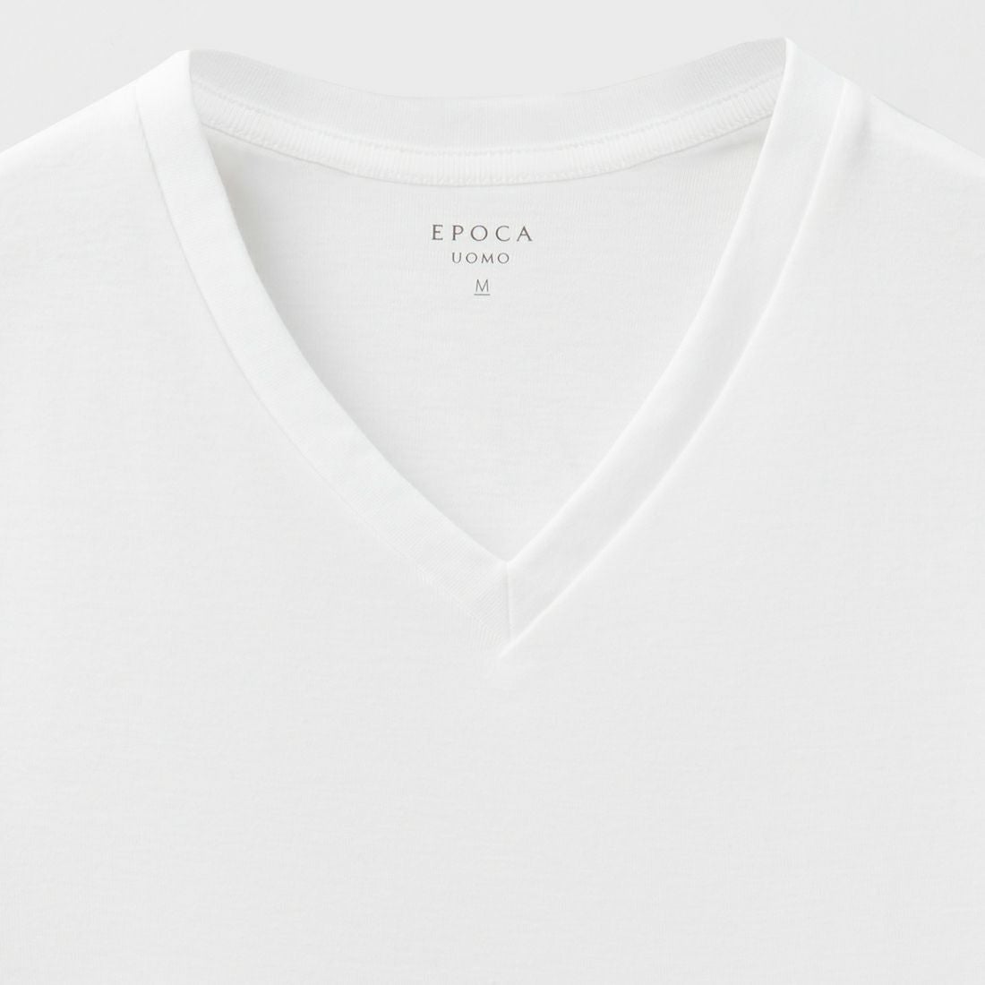 エポカ ウォモ アメリカンシーアイランドコットンＶネックTシャツ