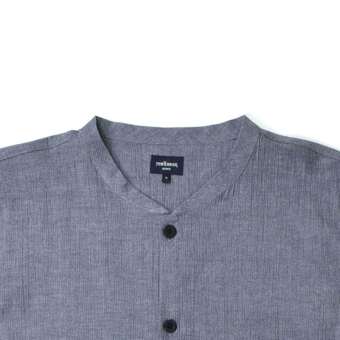 ニューヨーカー 半袖前開シャツ