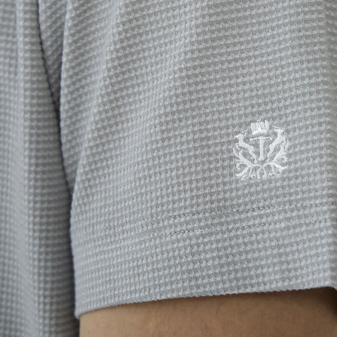 タケオキクチ　半袖レイヤードシャツ