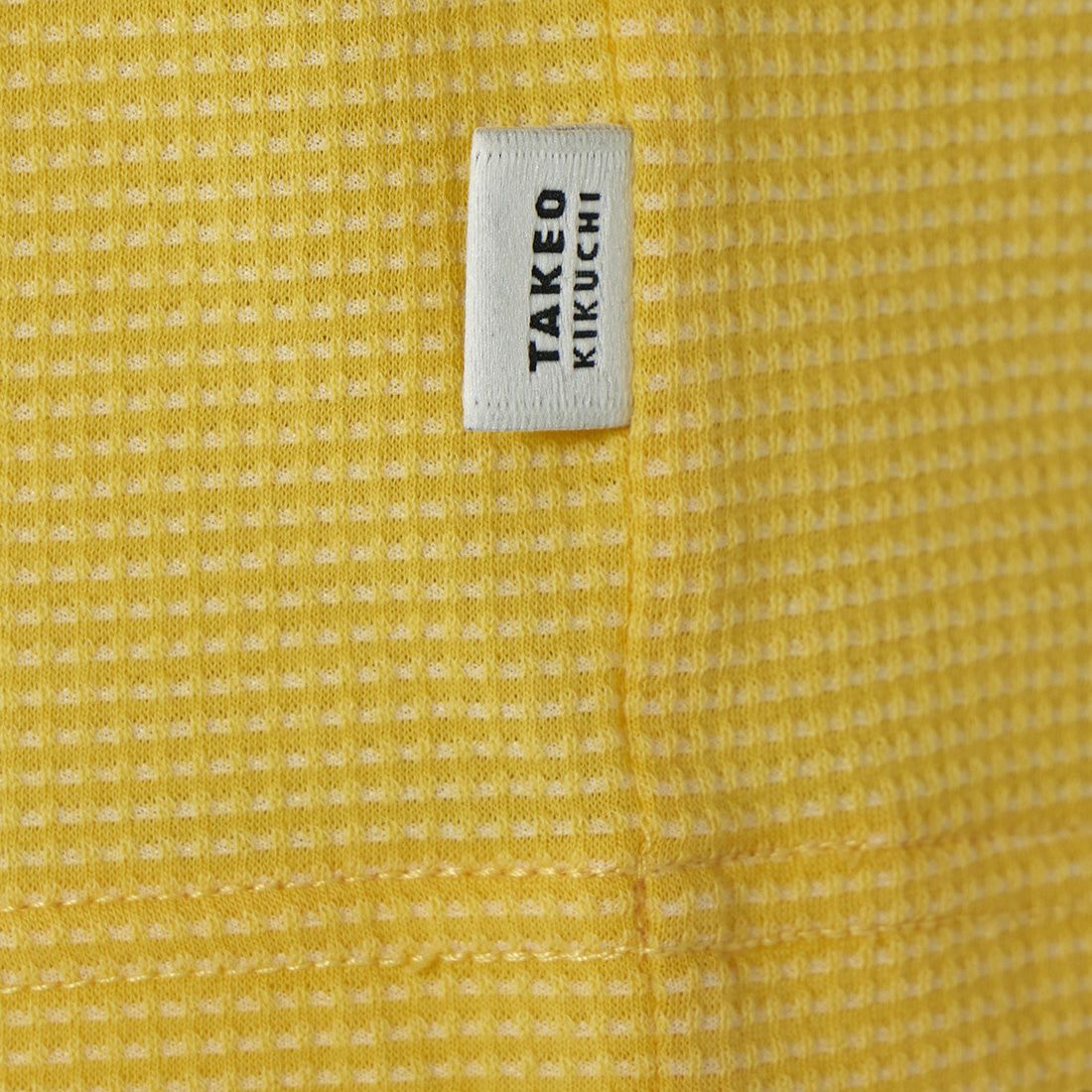 タケオキクチ　半袖衿きシャツ