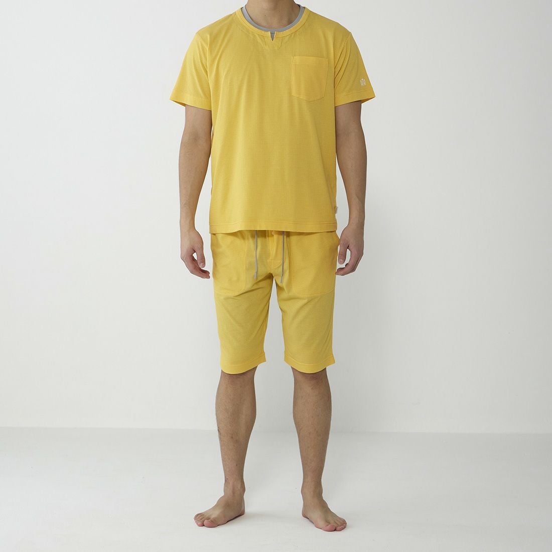 タケオキクチ　前開きハーフパンツ