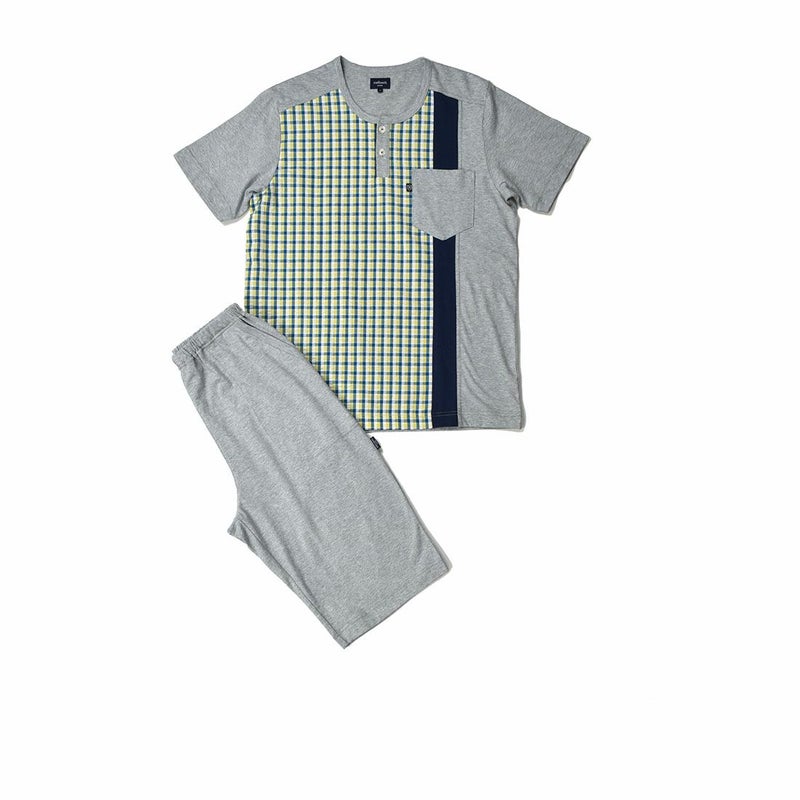 ニューヨーカー ヘンリーネックパジャマ