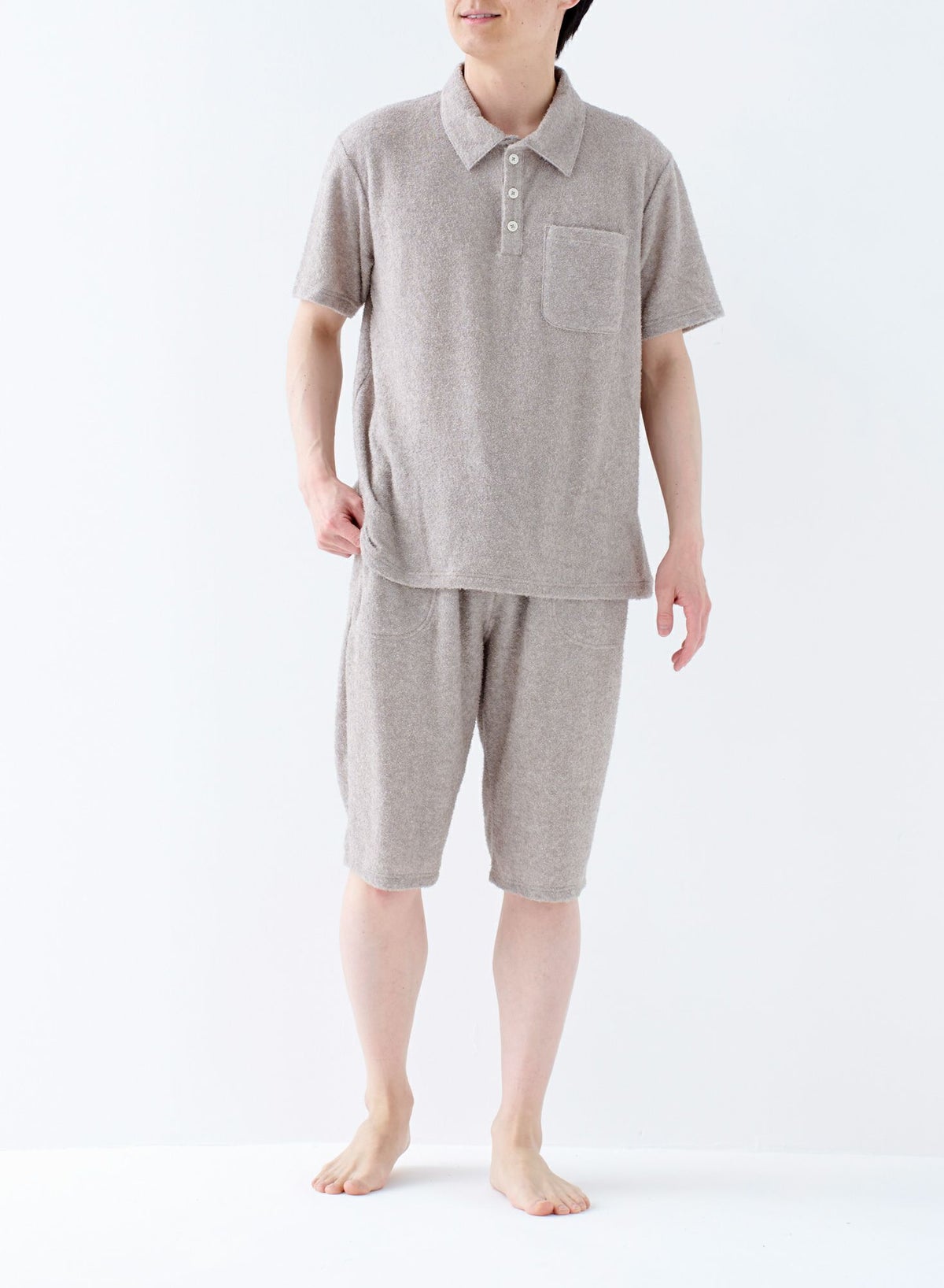 ライトソデス 半袖衿付きシャツ