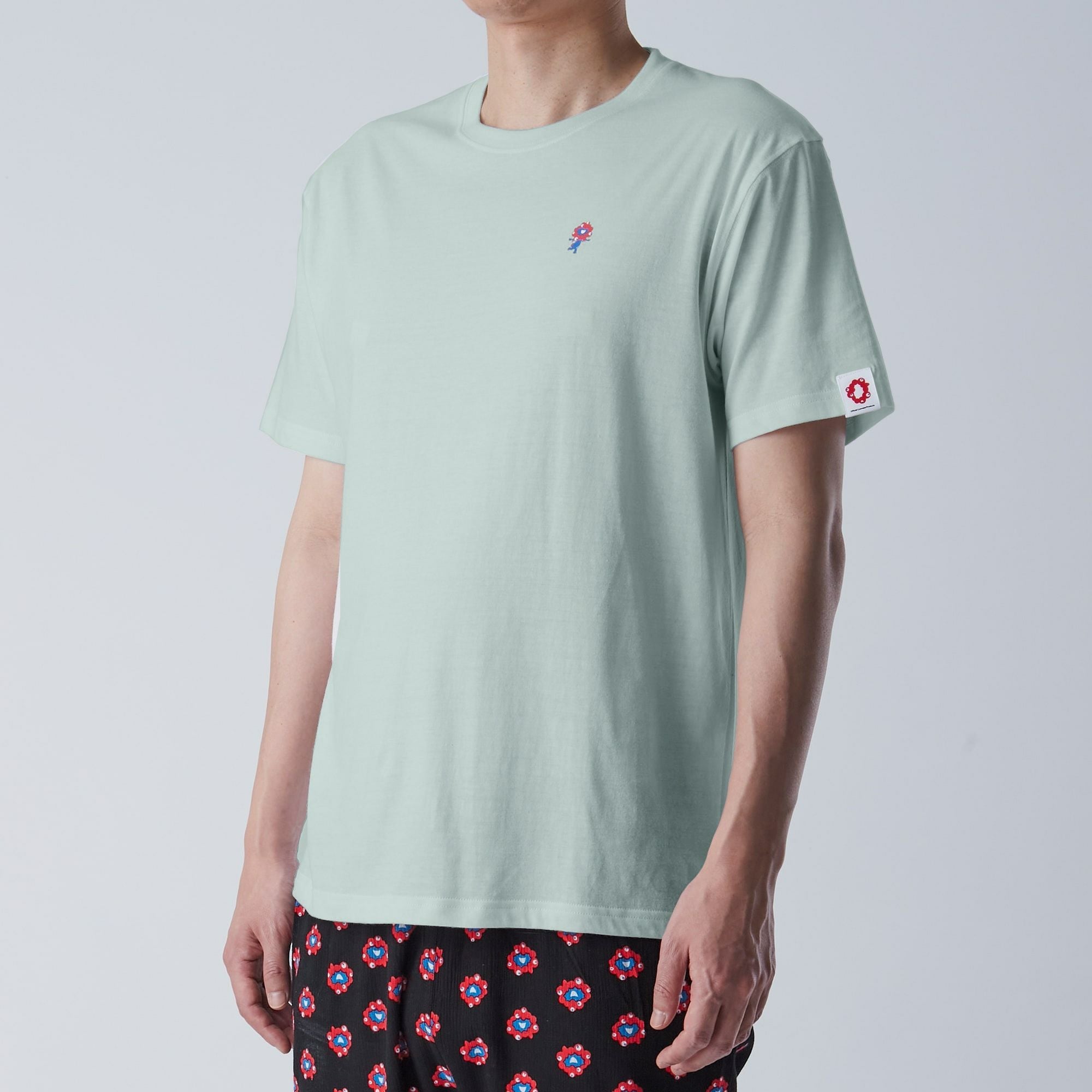 メンズ】EXPO 2025 ミャクミャク 綿100％ 半袖丸首インナーTシャツ