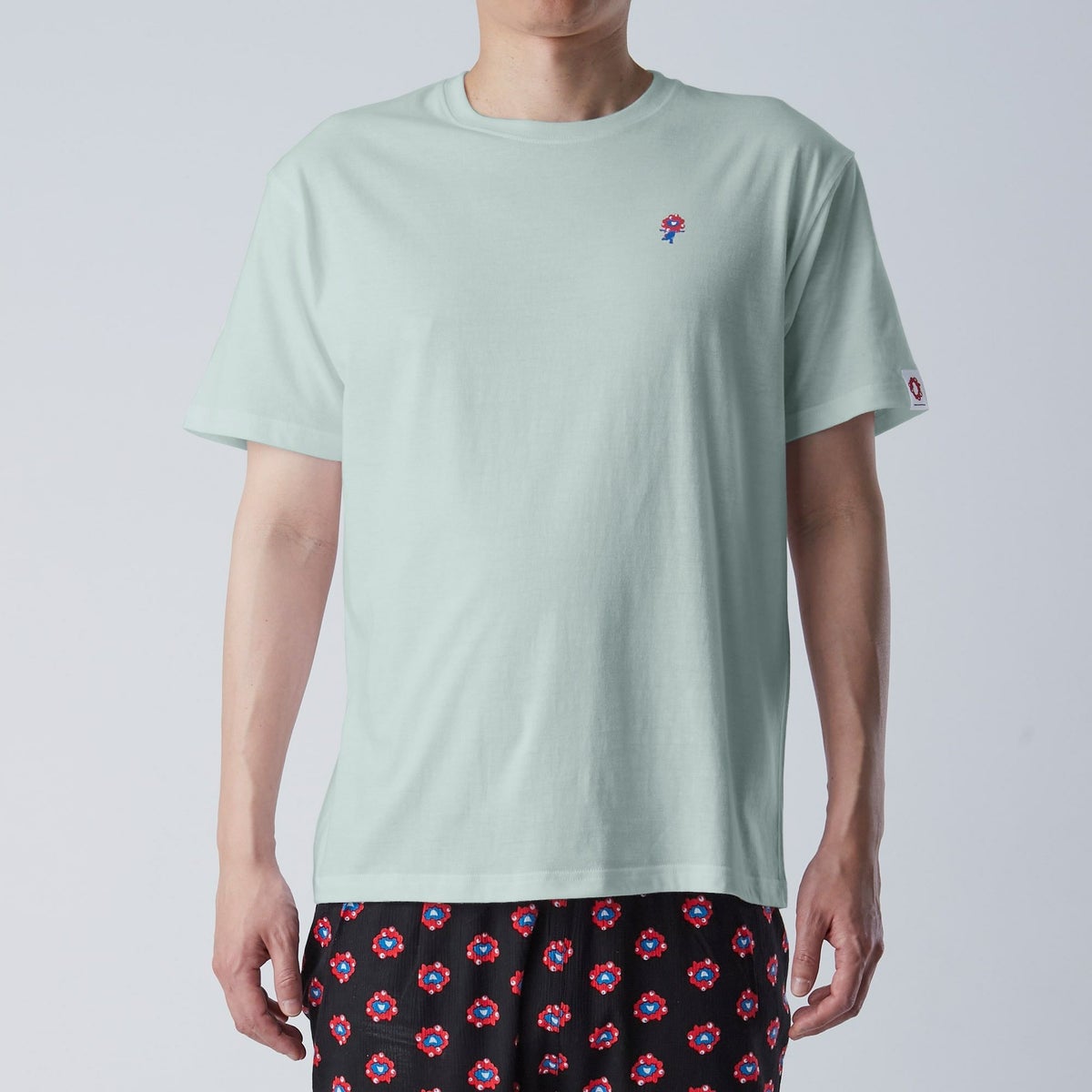 EXPO 2025 ミャクミャク 半袖丸首インナーTシャツ ワンポイント