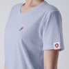 【レディース】EXPO 2025 ミャクミャク 半袖丸首インナーTシャツ ワンポイント