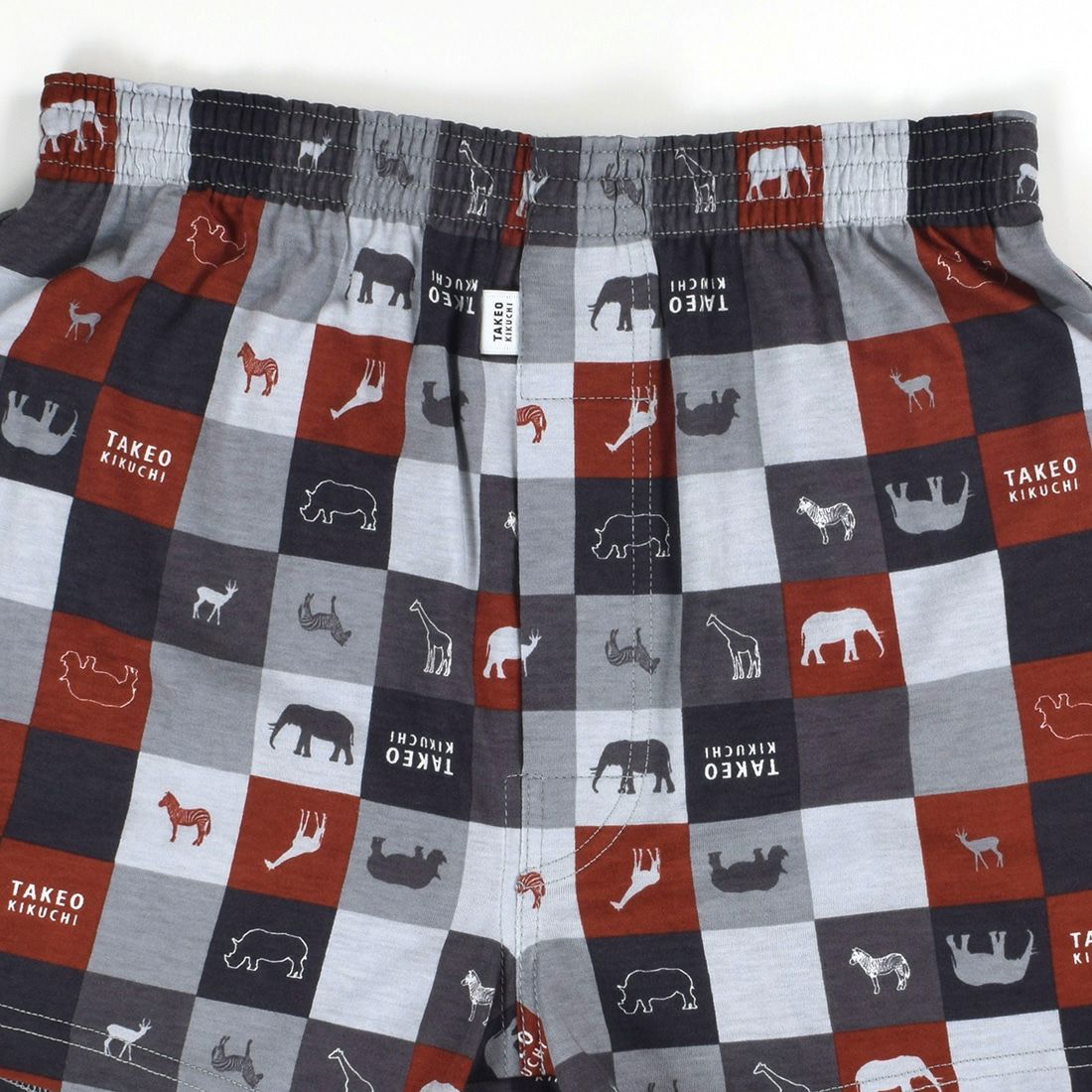 タケオキクチ 前開ニットトランクス