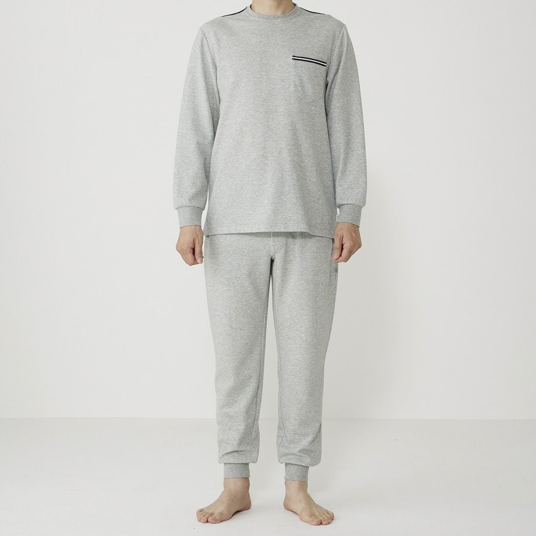 タケオキクチ 長袖クルーネックパジャマ