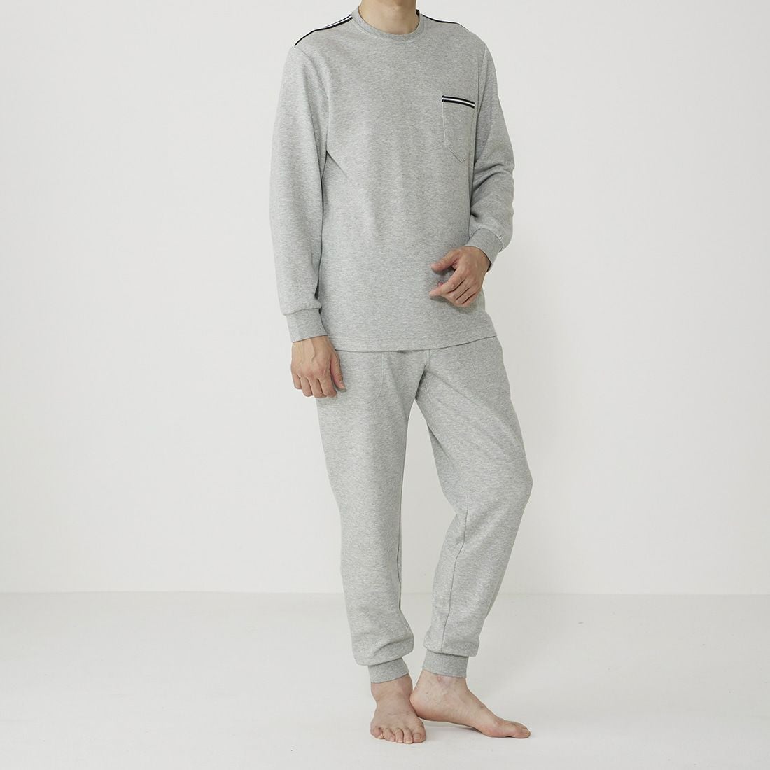 タケオキクチ 長袖クルーネックパジャマ