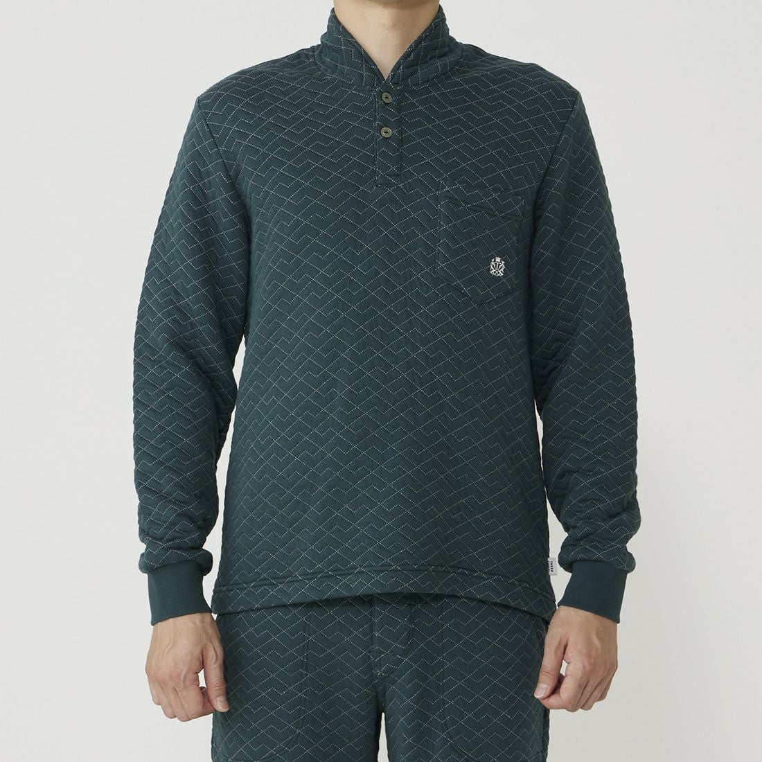 タケオキクチ 長袖ハイネックパジャマ