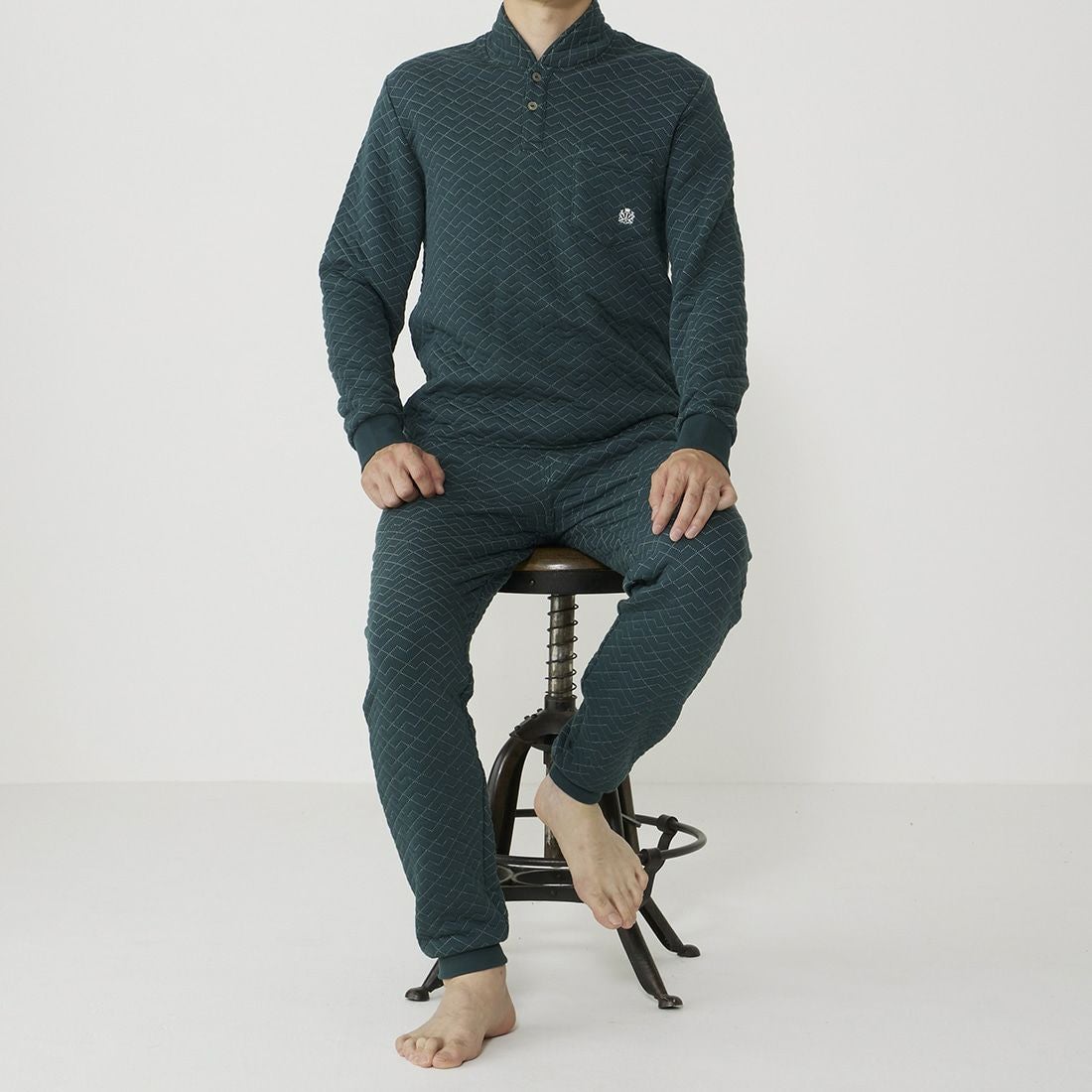 タケオキクチ 長袖ハイネックパジャマ