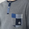 タケオキクチ 長袖ヘンリーネックシャツ