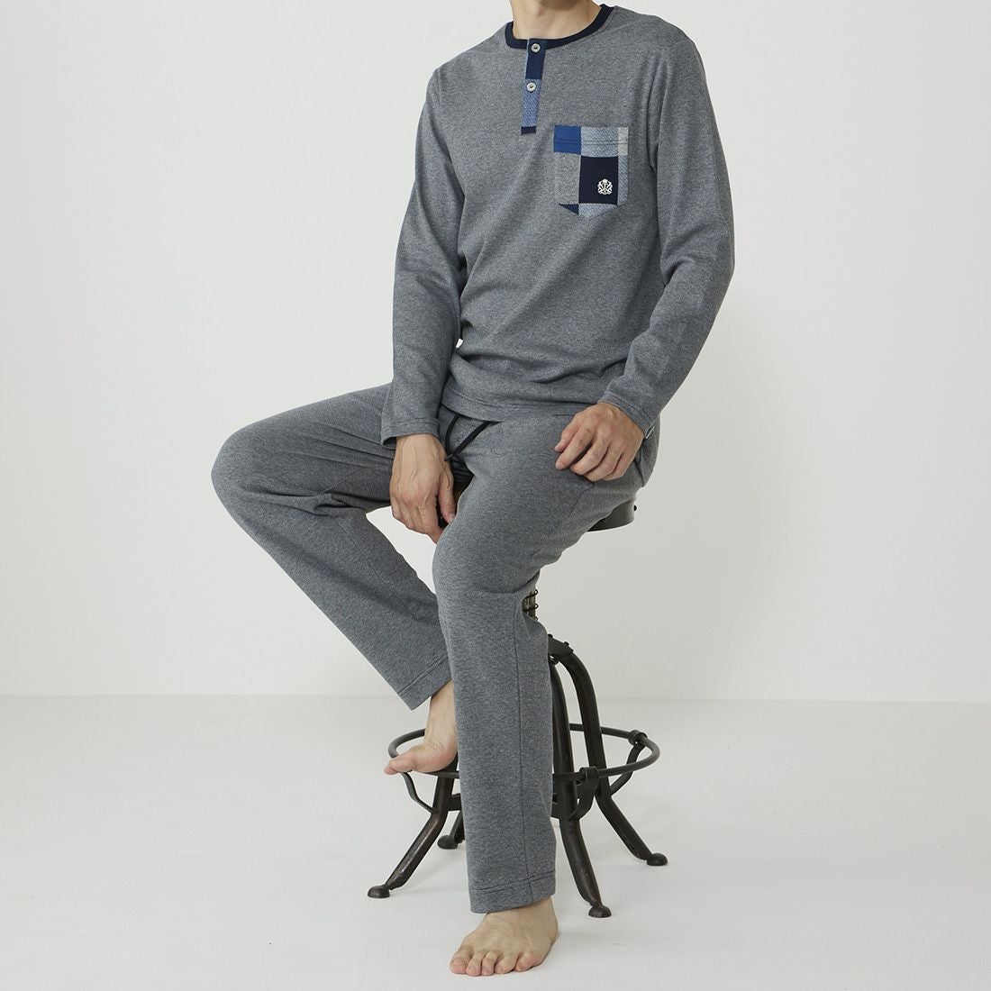 タケオキクチ 前開きロングテーパード