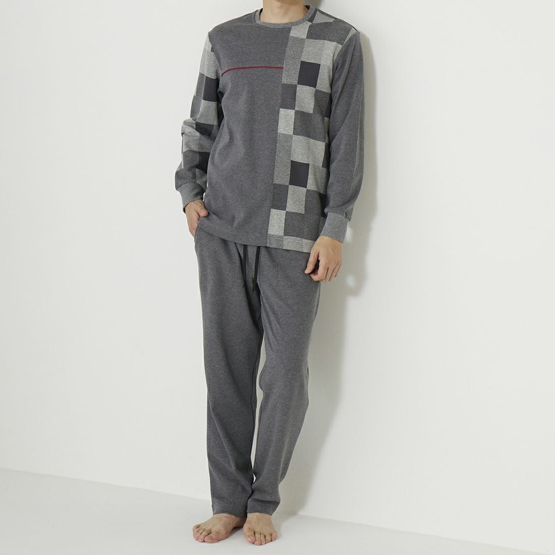 タケオキクチ 前開きロングテーパード