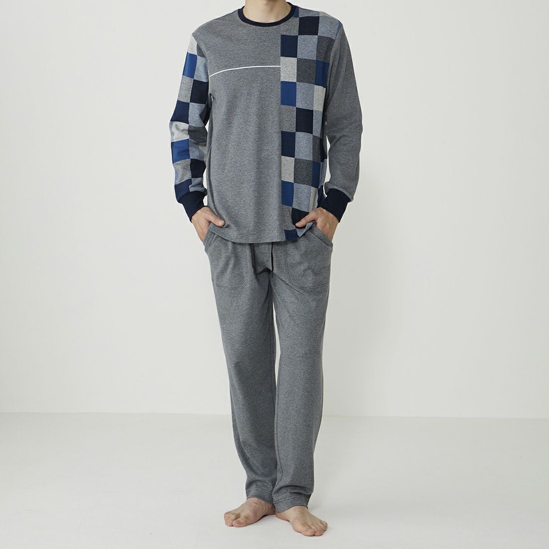 タケオキクチ 前開きロングテーパード