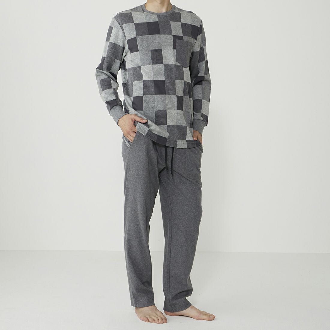 タケオキクチ 長袖クルーネックシャツ