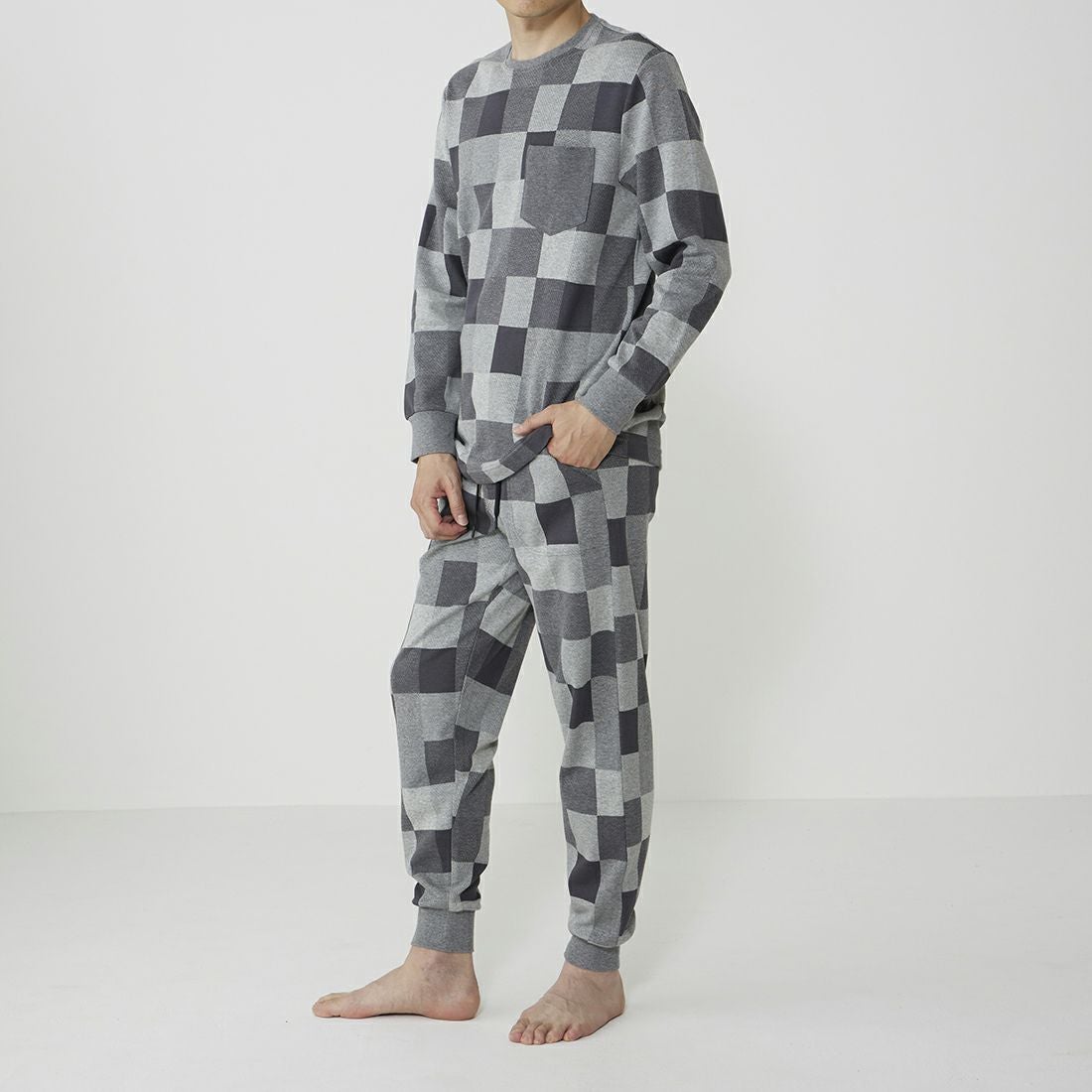 タケオキクチ 前開きロングパンツ