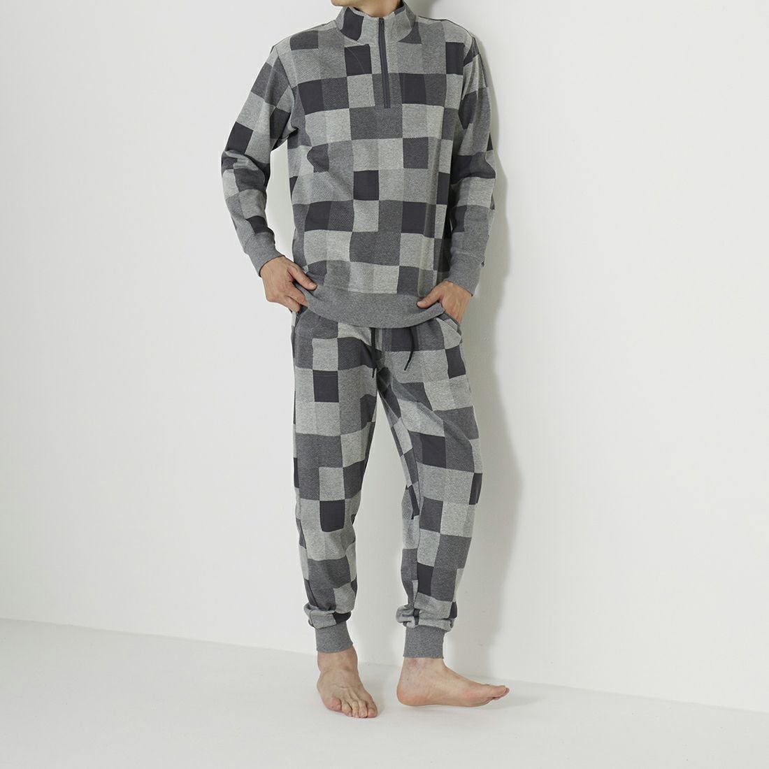 タケオキクチ 前開きロングパンツ