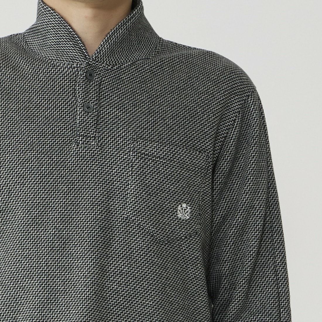 タケオキクチ 長袖ハイネックシャツ