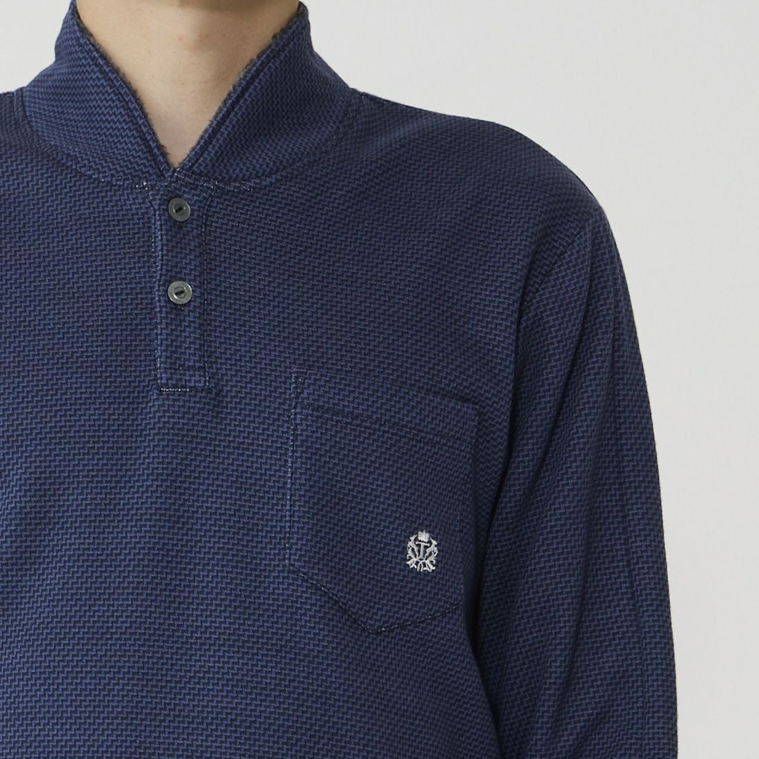 タケオキクチ 長袖ハイネックシャツ