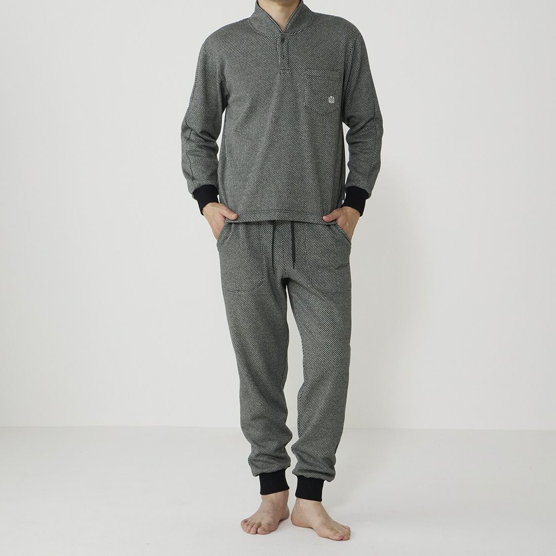 タケオキクチ 前閉じロングパンツ