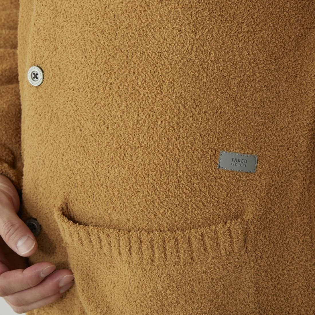 タケオキクチ 長袖ロングフードジャケット