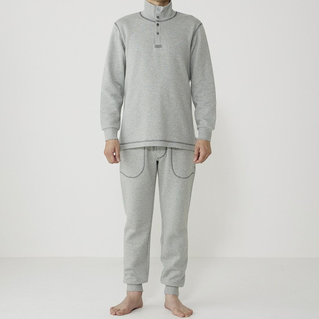 タケオキクチ 長袖ハイネックパジャマ