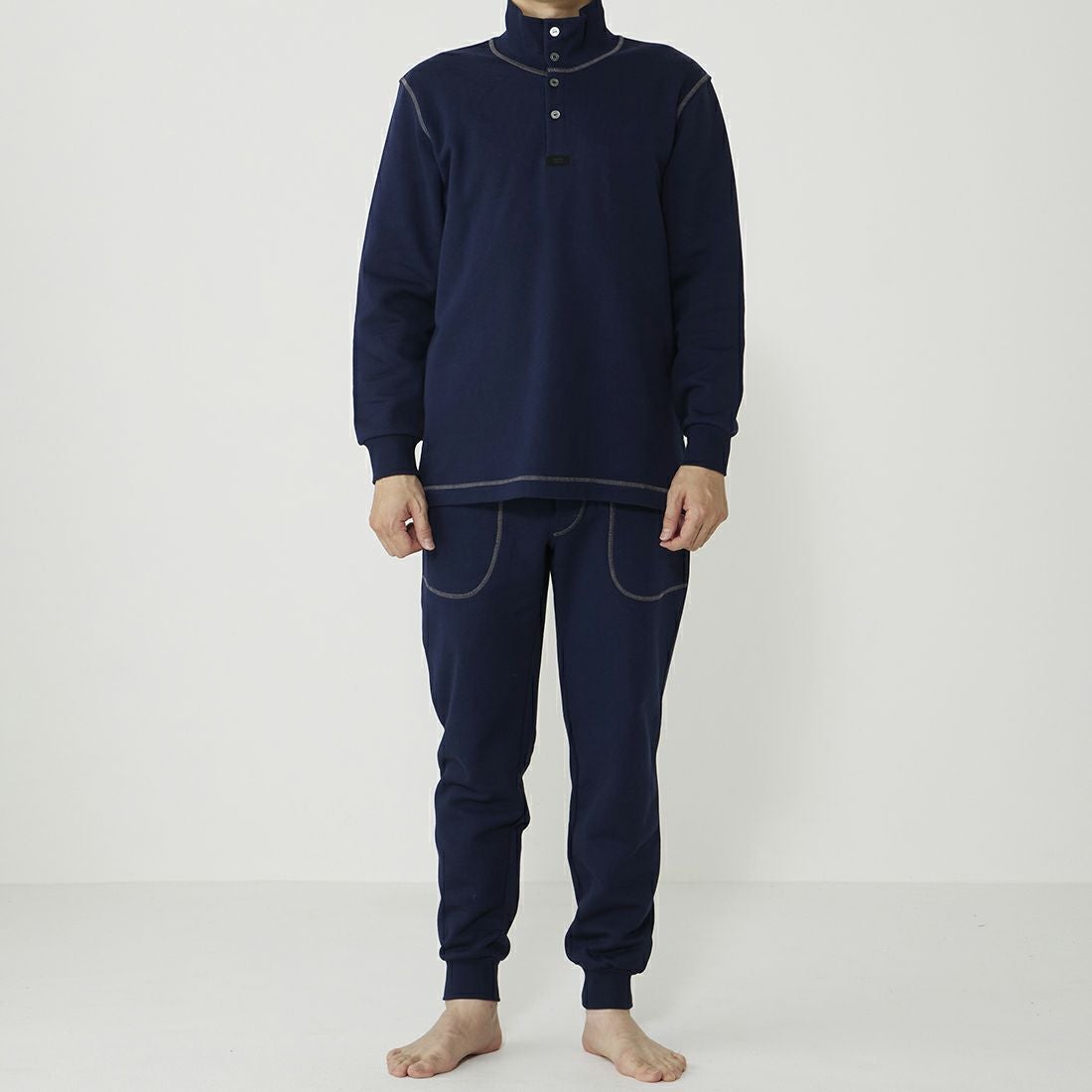 タケオキクチ 長袖ハイネックパジャマ