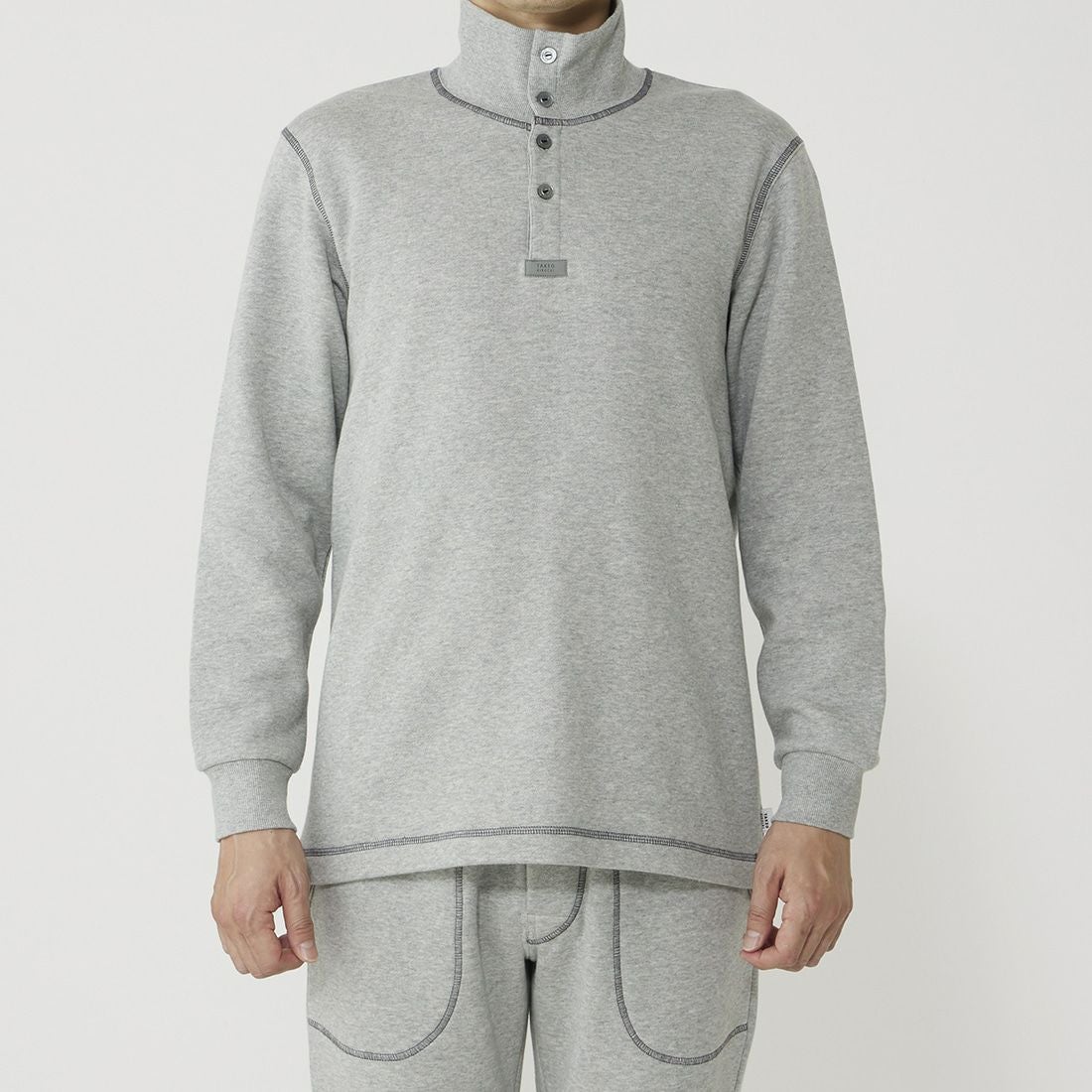 タケオキクチ 長袖ハイネックパジャマ