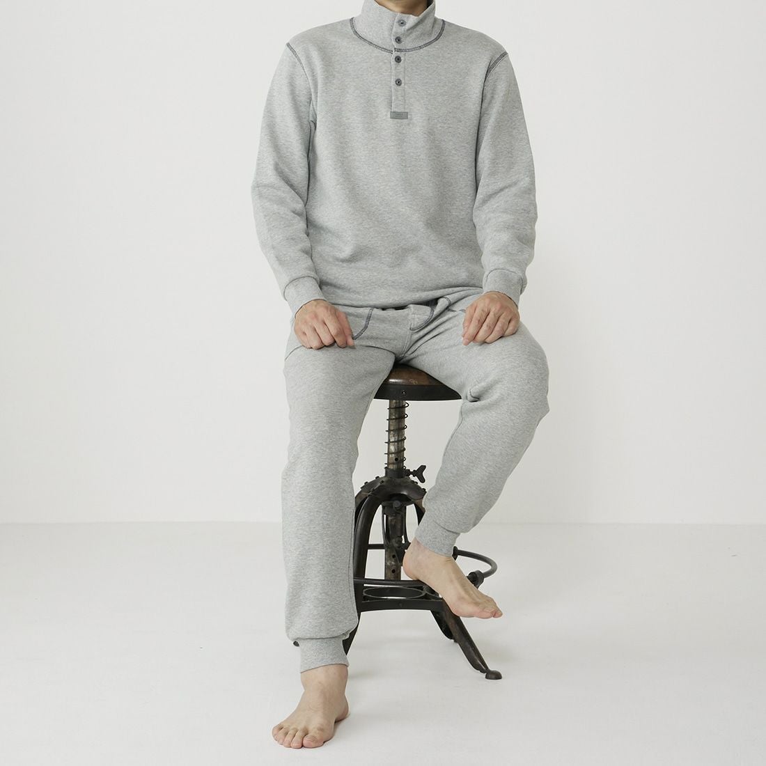 タケオキクチ 長袖ハイネックパジャマ