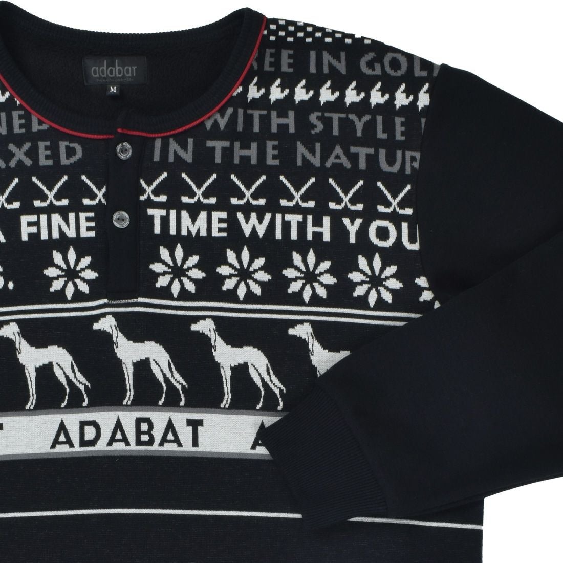 アダバット 長袖ニットパジャマ 