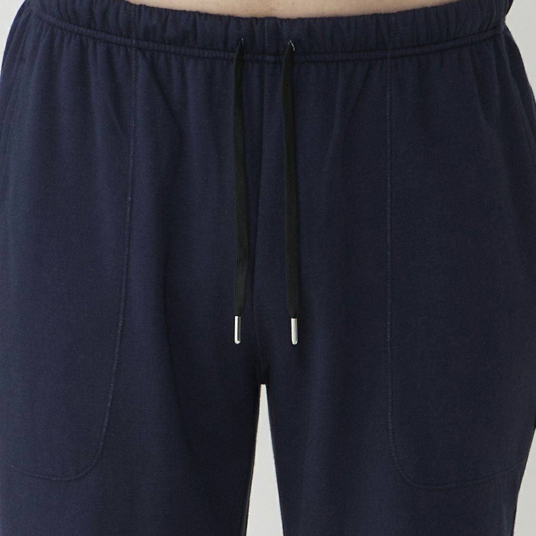 エポカ ウォモ 前閉ロングリブテーパードパンツ