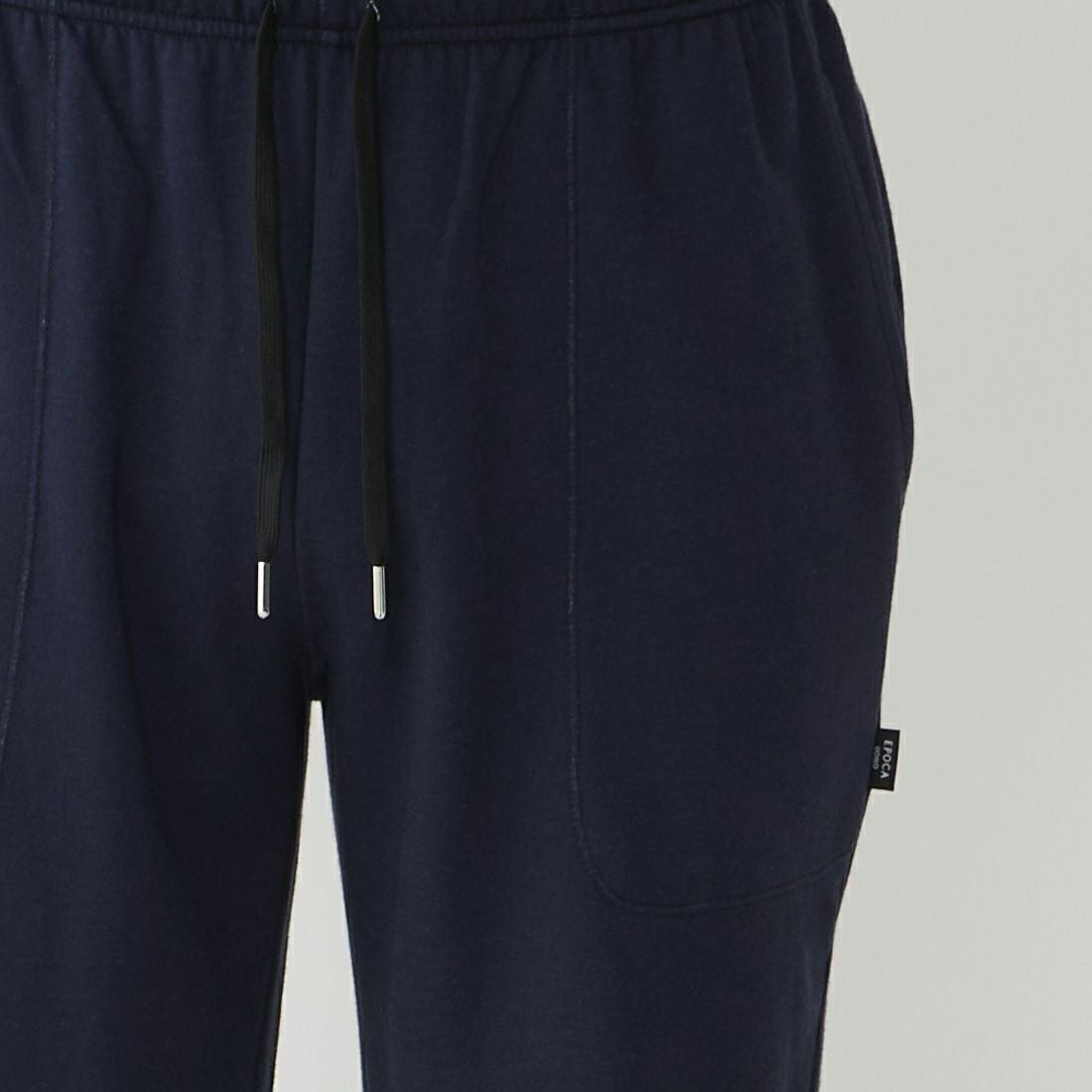 エポカ ウォモ 前閉ロングリブテーパードパンツ