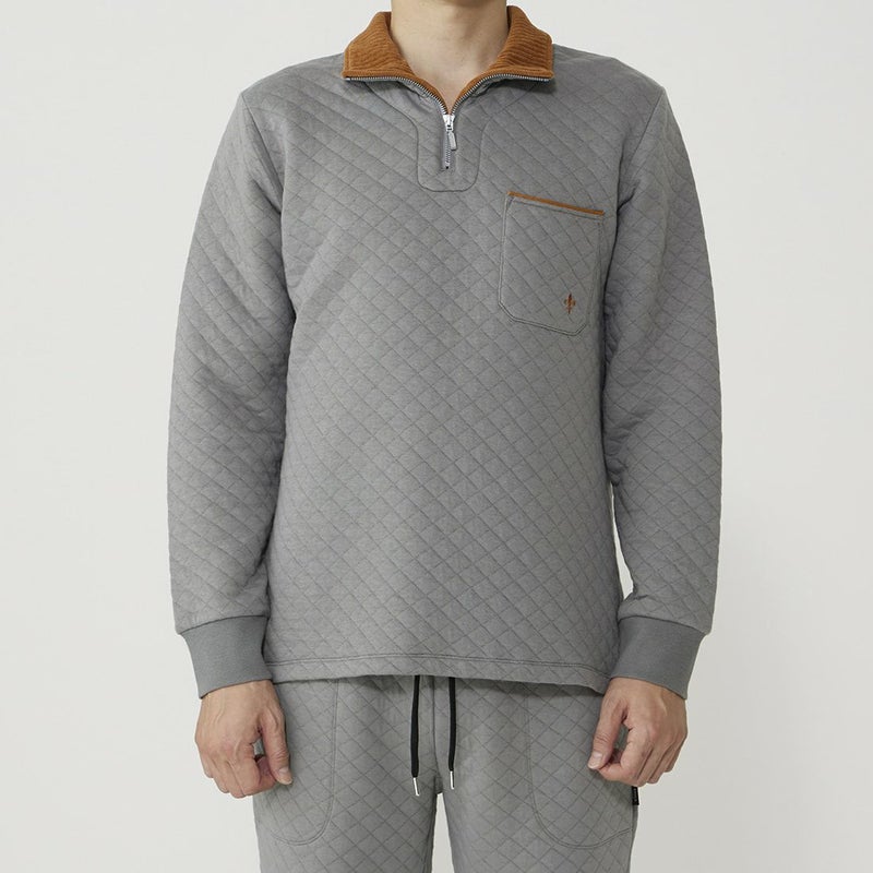 エポカ ウォモ 長袖ハーフジップ