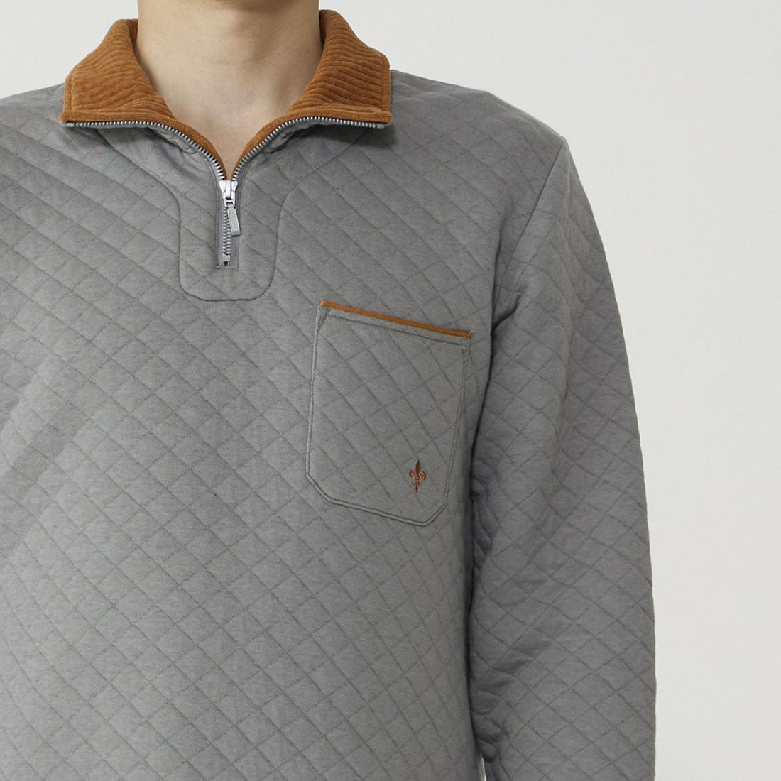 エポカ ウォモ 長袖ハーフジップ