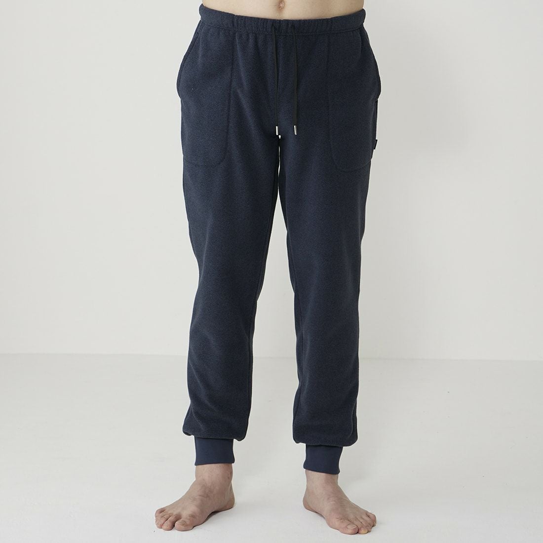 エポカ ウォモ 前閉ロングリブテーパードパンツ