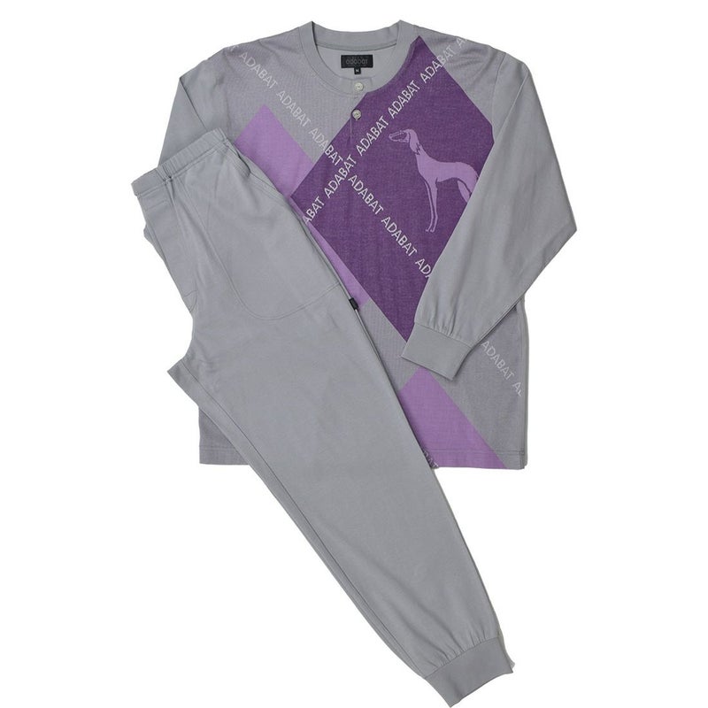 アダバット 長袖ニットパジャマ