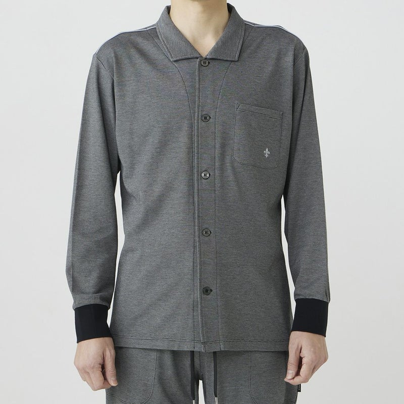 エポカ ウォモ 長袖袖絞りシャツ