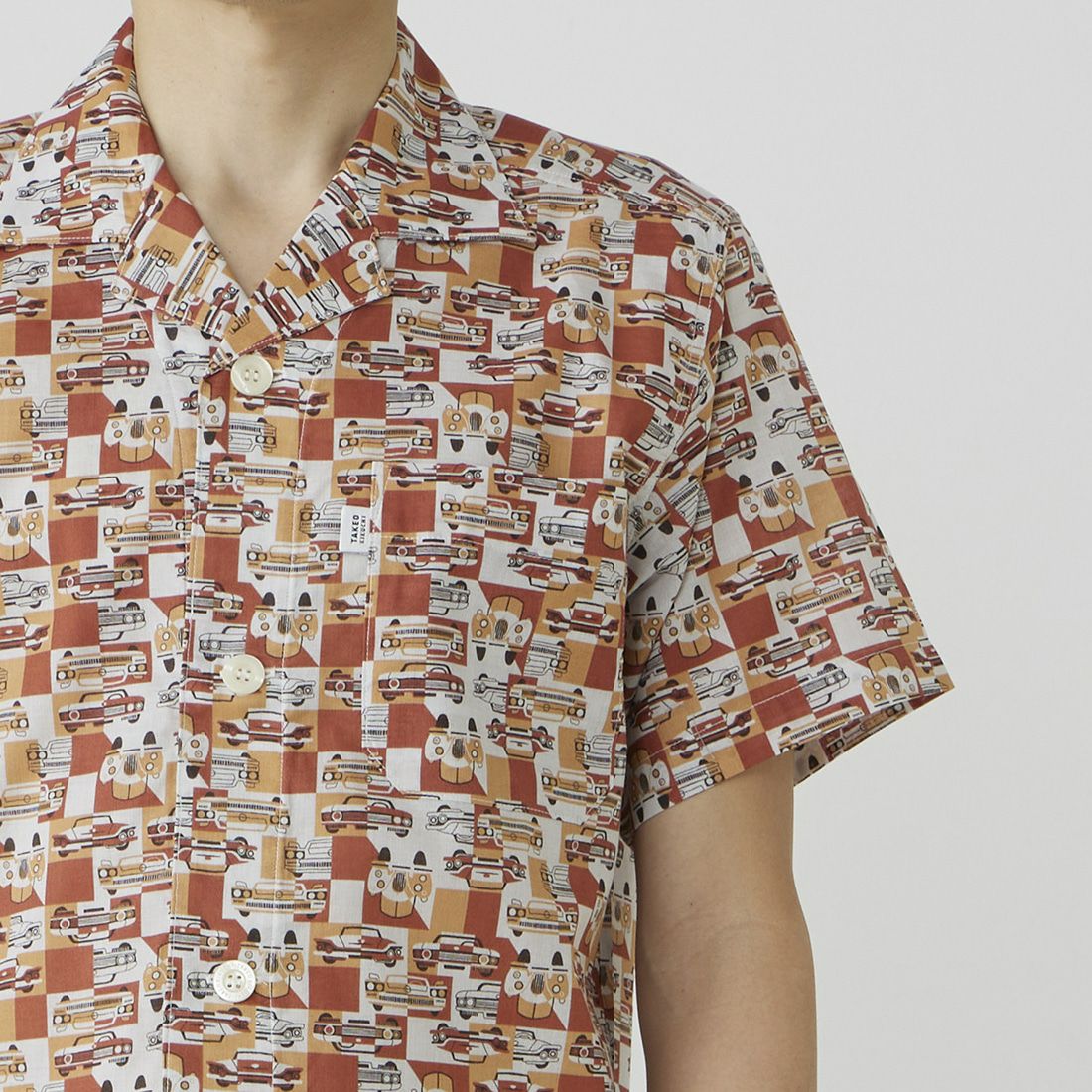 タケオキクチ 半袖テーラードパジャマ