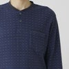 タケオキクチ 長袖ヘンリーネックパジャマ
