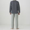 タケオキクチ 長袖ヘンリーネックパジャマ