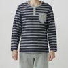 タケオキクチ 長袖ヘンリーネックパジャマ