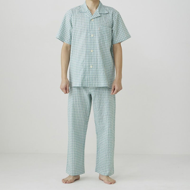 タケオキクチ 半袖テーラードパジャマ