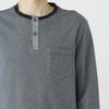 タケオキクチ 長袖ヘンリーネックシャツ