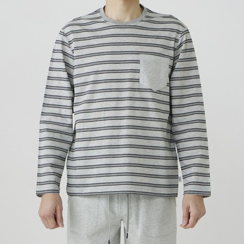 タケオキクチ 長袖クルーネックシャツ 