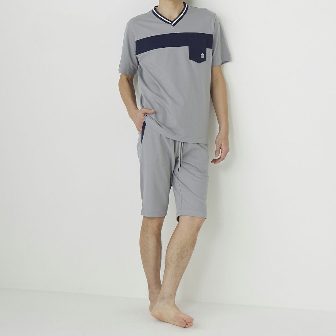 タケオキクチ 半袖Vネックシャツ