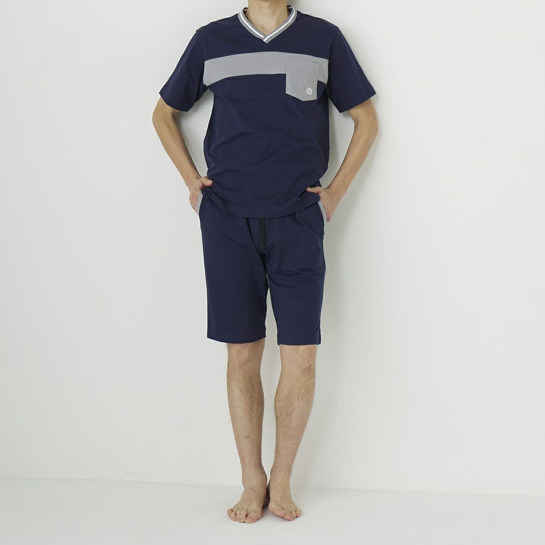 タケオキクチ 半袖Vネックシャツ