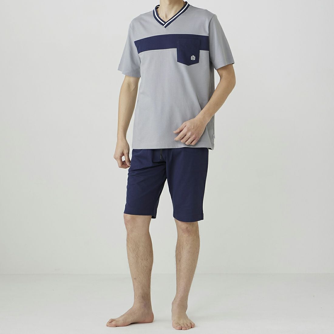 タケオキクチ 半袖Vネックシャツ