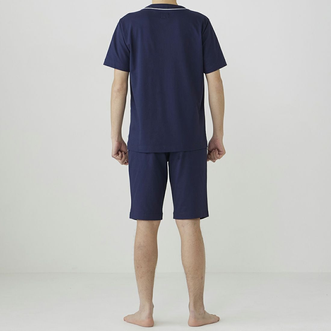 タケオキクチ 半袖ヘンリーネックシャツ